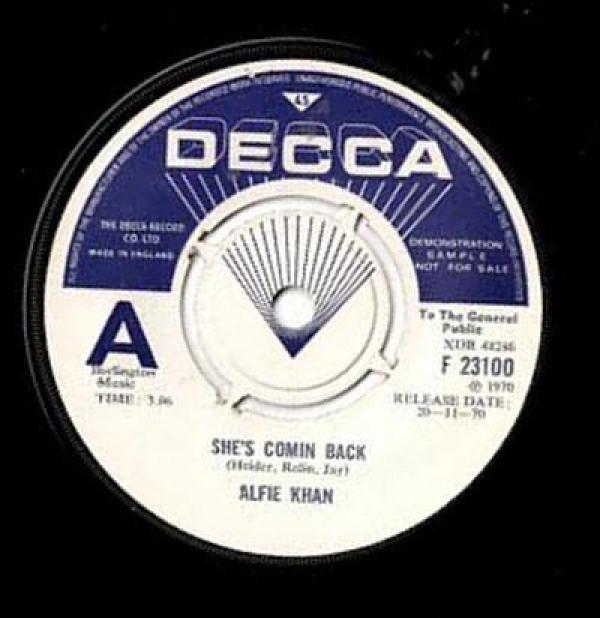 Alfie Khan - She's Comin' Back
