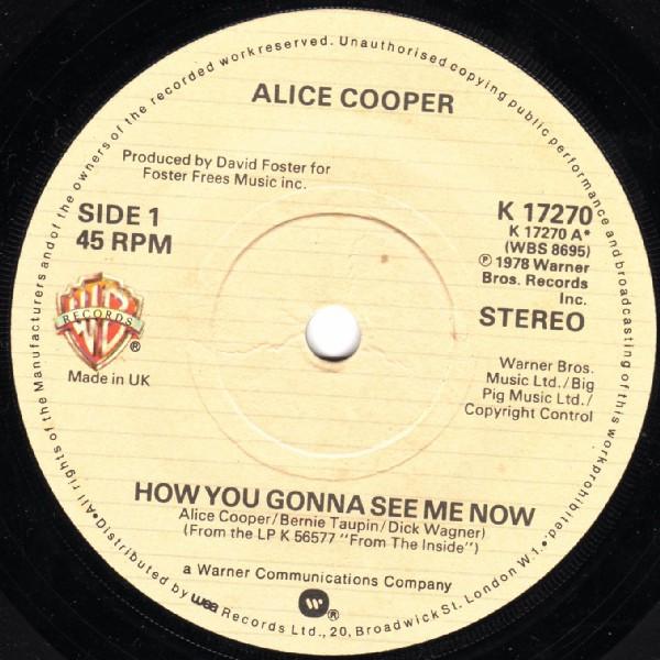 Alice Cooper (2) - How You Gonna See Me Now