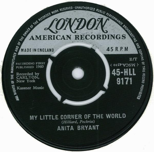 Anita Bryant - My Little Corner Of The World