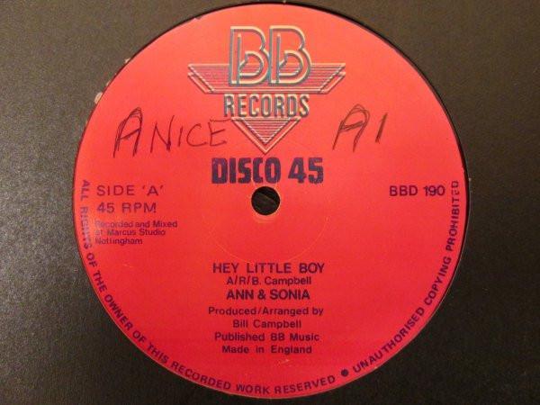 Ann & Sonia - Hey Little Boy