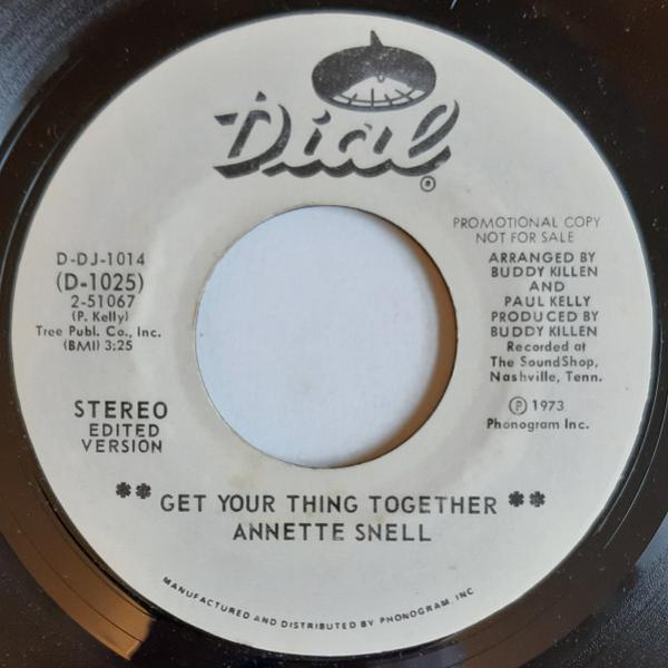 Annette Snell - Get Your Thing Together