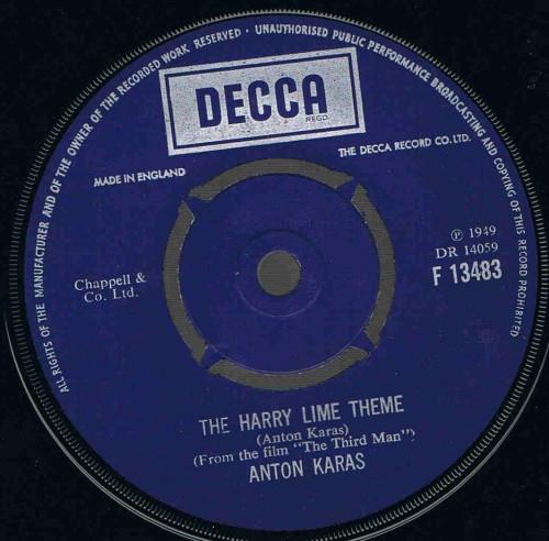 Anton Karas - The Harry Lime Theme / The Cafe Mozart Waltz