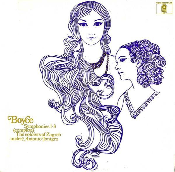 Antonio Janigro, Zagrebački Solisti, William Boyce - Symphonies 1-8 (Complete)