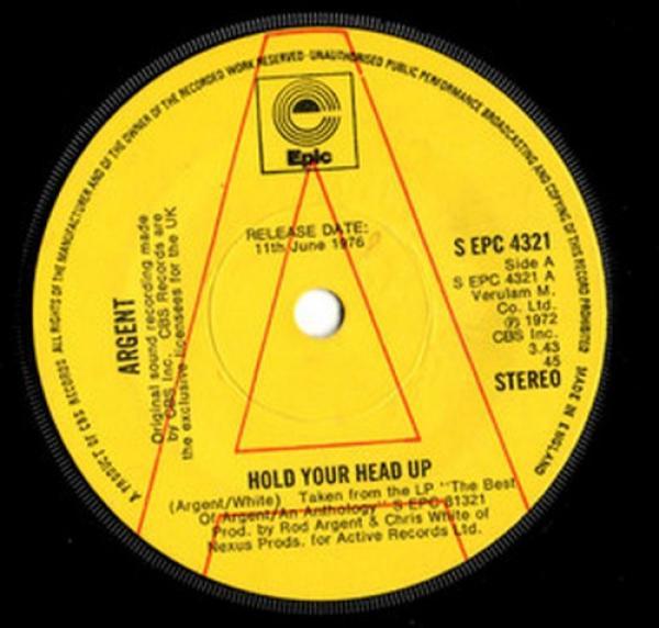 Argent - Hold Your Head Up / It's Only Money (Part 1)