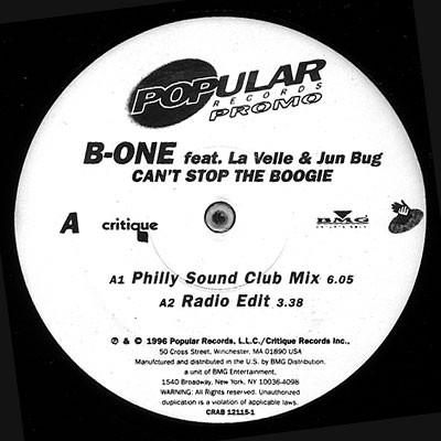 B-One - Can't Stop The Boogie