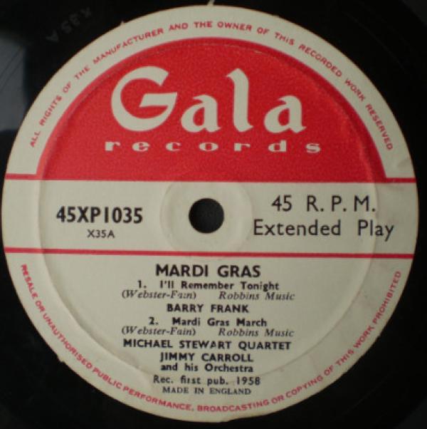 Barry Frank, Janet Eden - Hit Songs From Mardi Gras