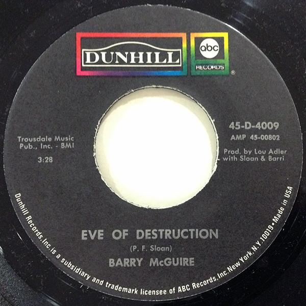 Barry McGuire - Eve Of Destruction