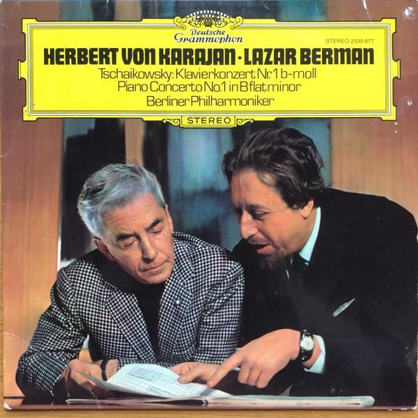 Berliner Philharmoniker, Herbert von Karajan, Lazar Berman, Pyotr Ilyich Tchaikovsky - Klavierkonzert Nr. 1 B-Moll / Piano Concerto No. 1 In B Flat Minor