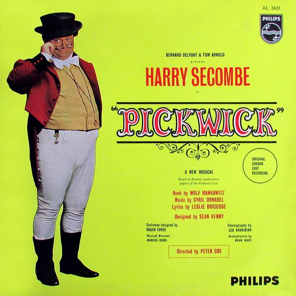 Bernard Delfont, Tom Arnold (6), Harry Secombe - Pickwick