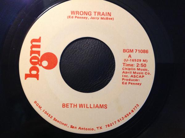 Beth Williams  - Wrong Train / Blue Tonight