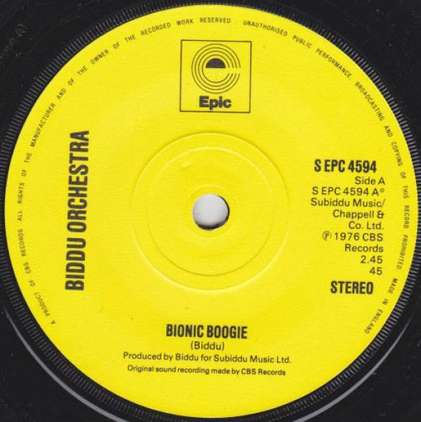 Biddu Orchestra - Bionic Boogie