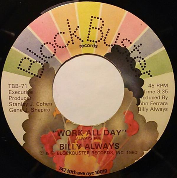 Billy Always - Work All Day / People Like Us