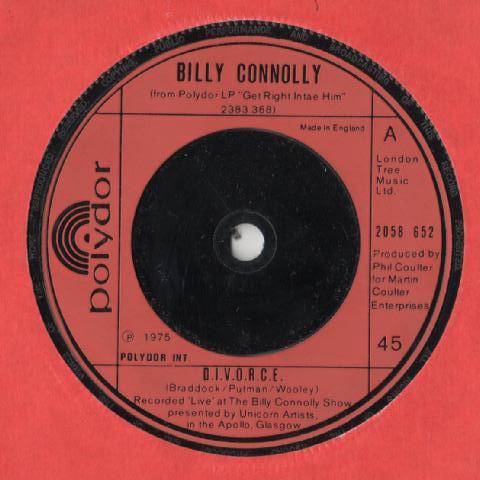 Billy Connolly - D.I.V.O.R.C.E.