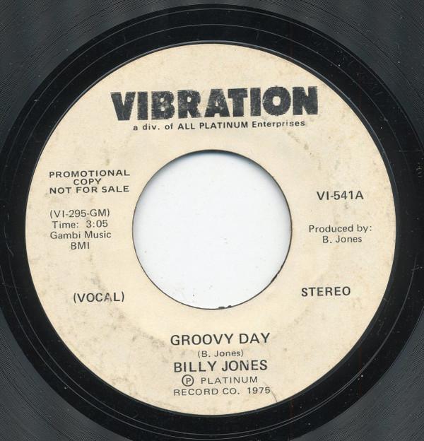 Billy Jones - Groovy Day