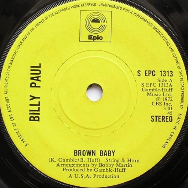 Billy Paul - Brown Baby