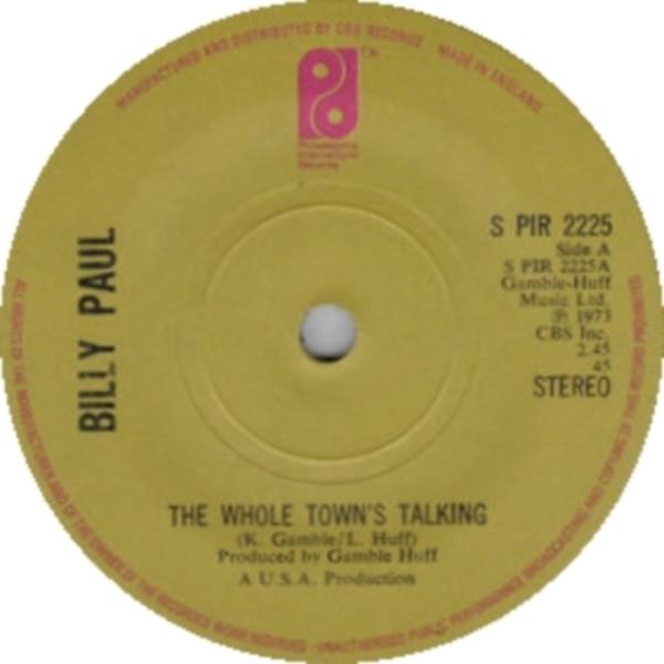 Billy Paul - The Whole Town's Talking