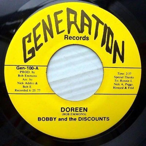 Bobby And The Discounts, The Last Generation  - Doreen / One Way
