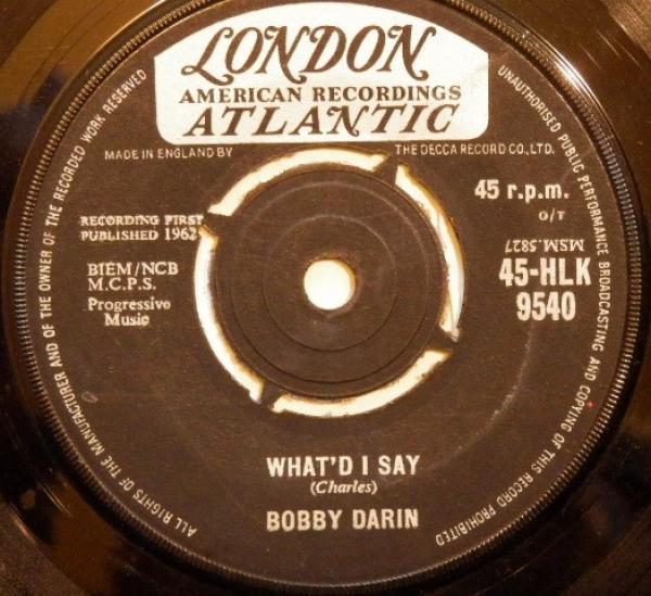 Bobby Darin - What'd I Say