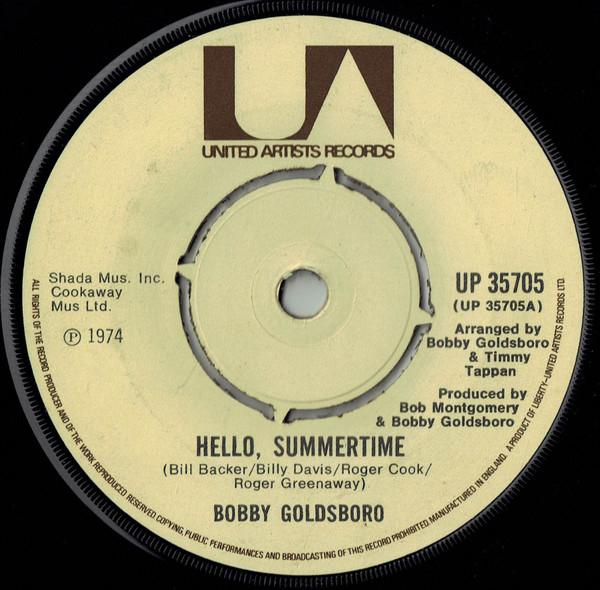 Bobby Goldsboro - Hello, Summertime