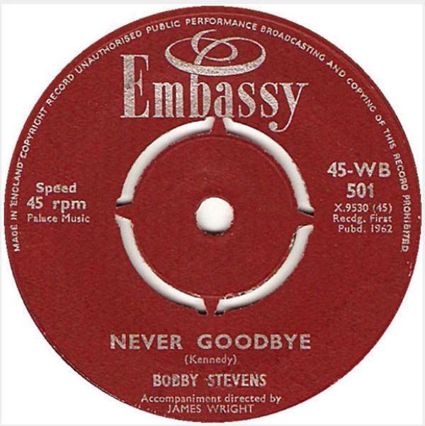 Bobby Stevens, Kay Barry - Never Goodbye / Speak To Me Pretty