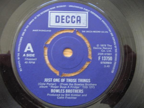 Bowles Bros. - Just One Of Those THings