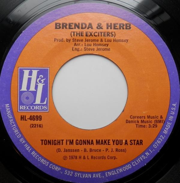 Brenda & Herb - Tonight I'm Gonna Make You A Star