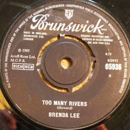 Brenda Lee - Too Many Rivers