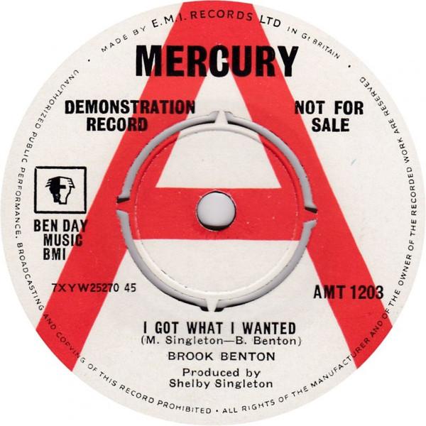 Brook Benton - I Got What I Wanted