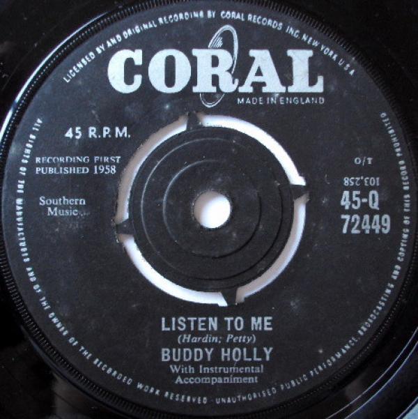 Buddy Holly - Listen To Me