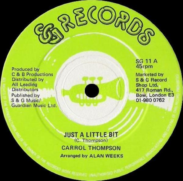Carroll Thompson - Just A Little Bit