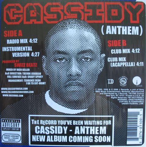 Cassidy (3) - Anthem
