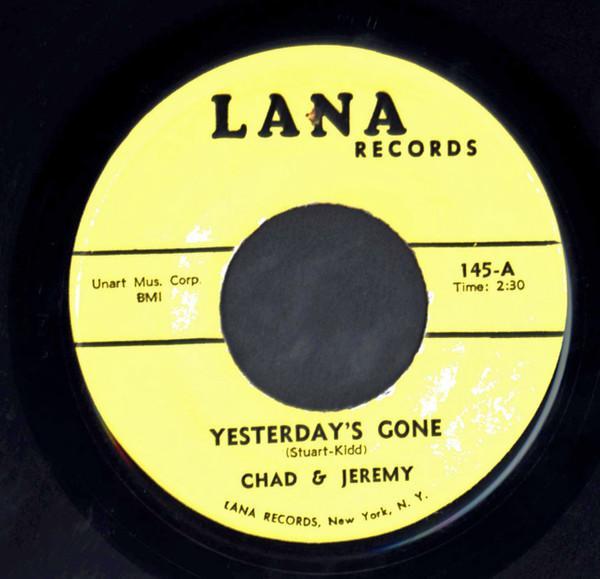Chad & Jeremy - Yesterday's Gone / Lemon Tree