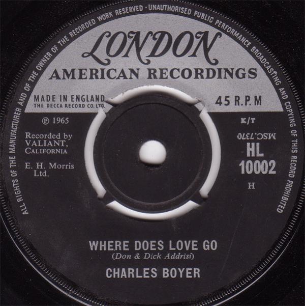 Charles Boyer - Where Does Love Go