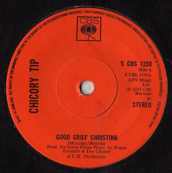 Chicory Tip - Good Grief Christina
