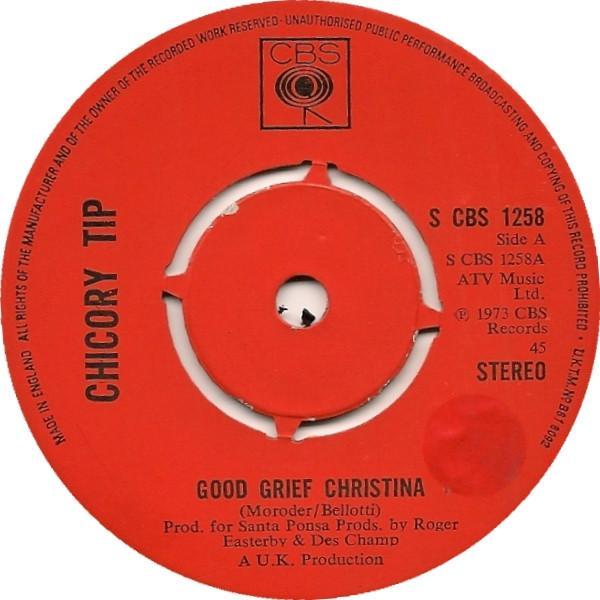 Chicory Tip - Good Grief Christina