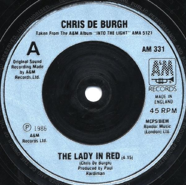 Chris de Burgh - The Lady In Red