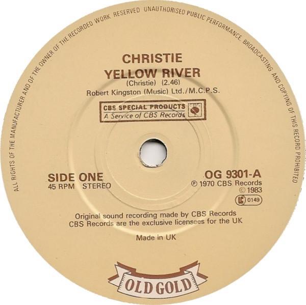 Christie - Yellow River / San Bernadino