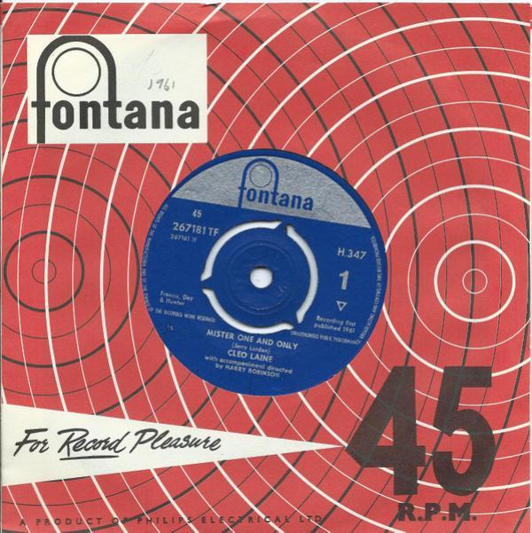 Cleo Laine - Mister One And Only