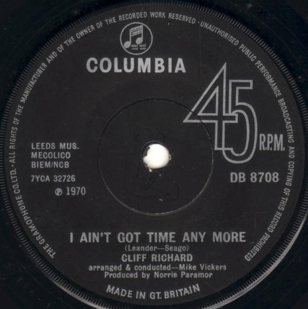 Cliff Richard - I Ain't Got Time Anymore