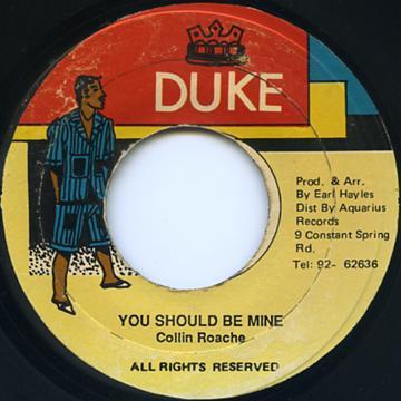 Colin Roach - You Should Be Mine