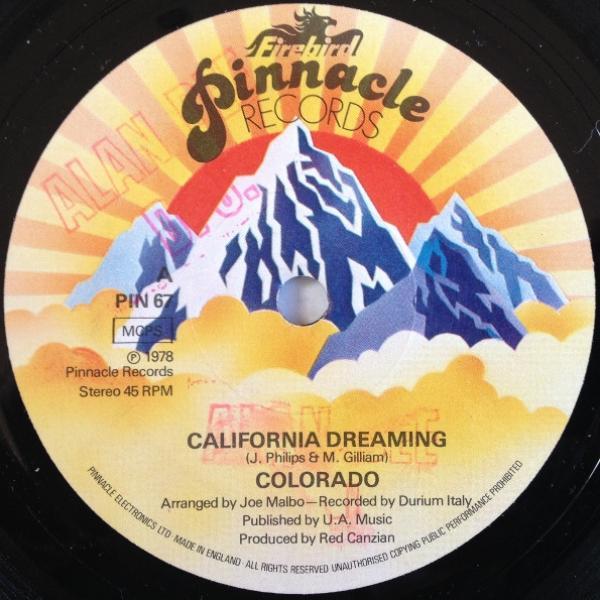 Colorado  - California Dreaming