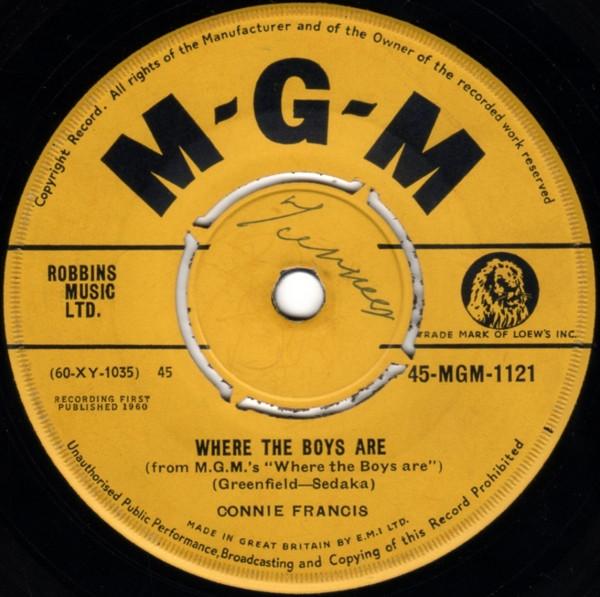 Connie Francis - Where The Boys Are