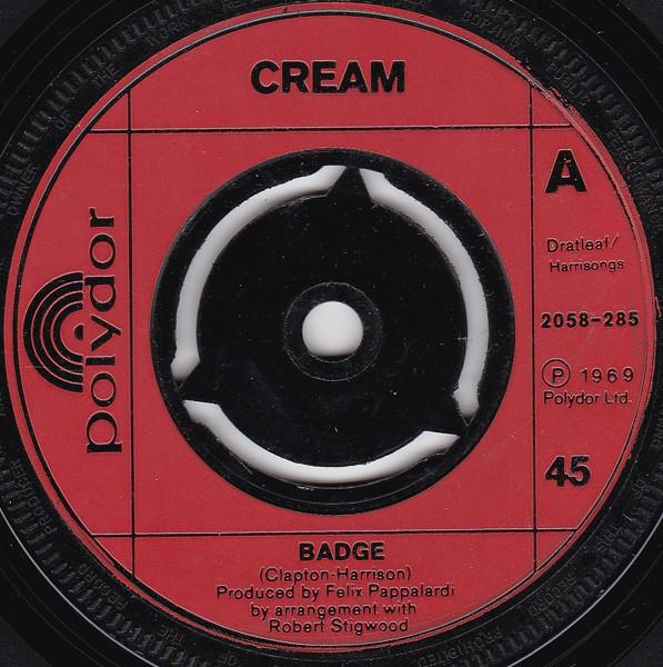 Cream (2) - Badge