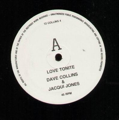 Dave Collins , Jacqui Jones - Love Tonite