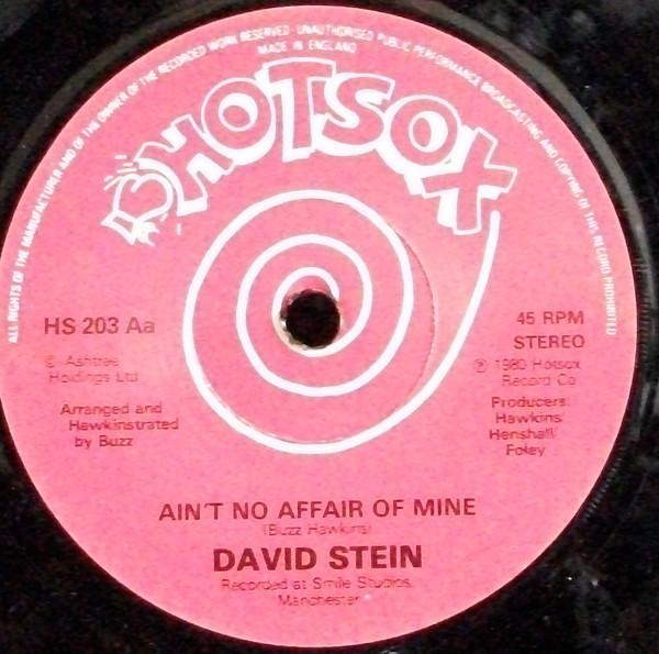 David Stein  - Ain't No Affair Of Mine