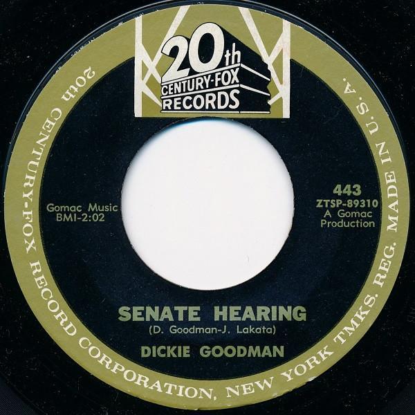 Dickie Goodman - Senate Hearing