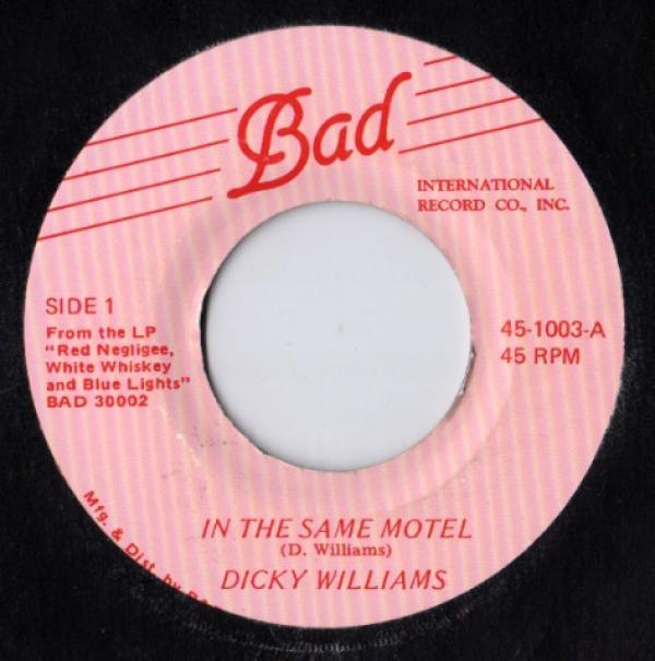 Dicky Williams - In The Same Motel