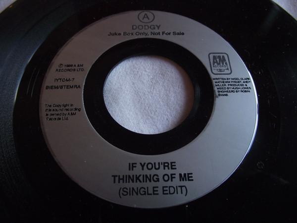 Dodgy - If You're Thinking Of Me