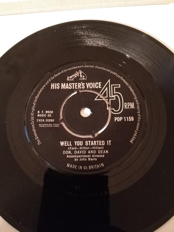Don David And Dean - Well You Started It