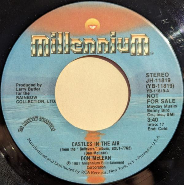 Don McLean - Castles In The Air